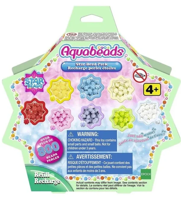 Vandperler, Stjernepakke 800+ Stk*Aquabeads Clearance