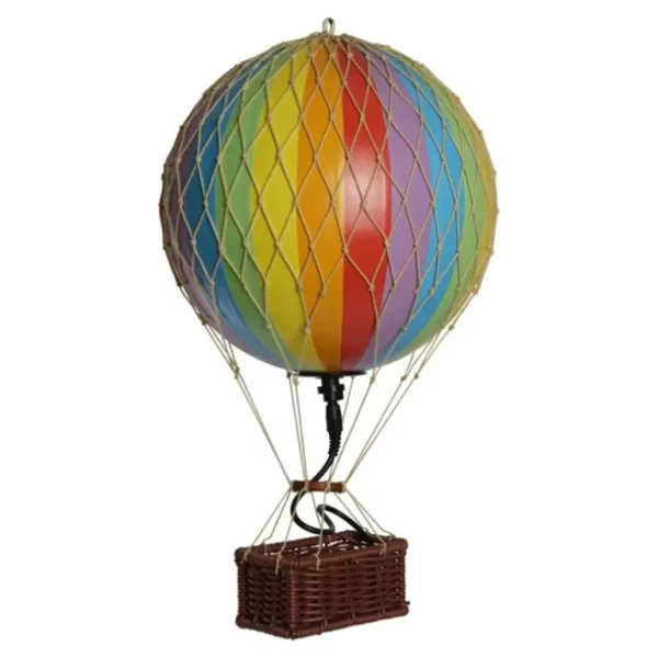 Luftballon 18Cm, Rainbow - Led Lys*Authentic Models Online