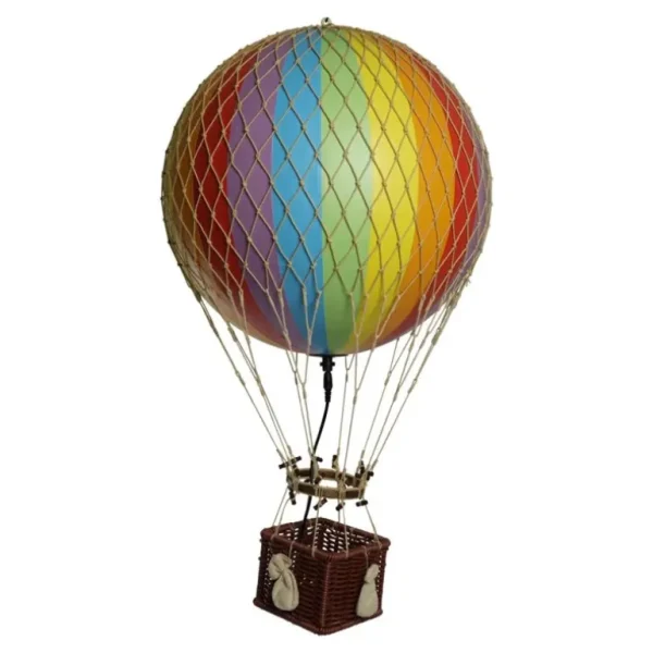 Luftballon 32Cm, Rainbow - Led Lys*Authentic Models Outlet