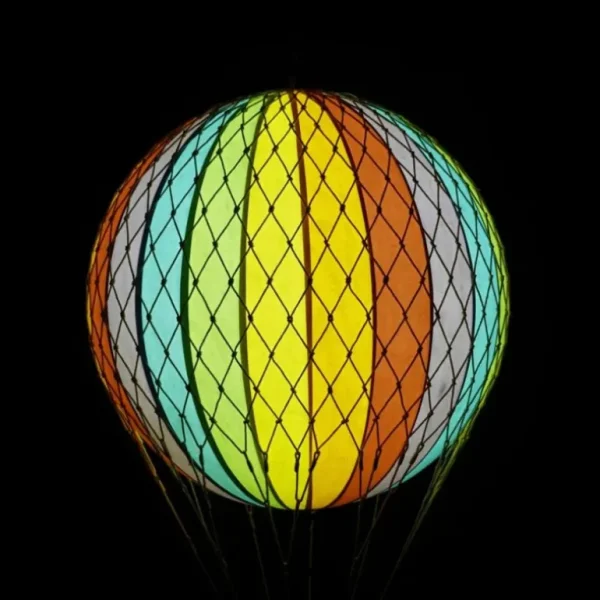 Luftballon 18Cm, Rainbow - Led Lys*Authentic Models Online