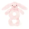 Baby Bashful Kanin, Lyserod Rangle*Jellycat Sale