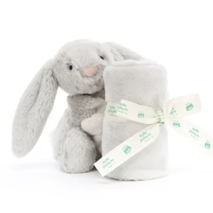 Baby Bashful Kanin, Silver Nusseklud*Jellycat Store