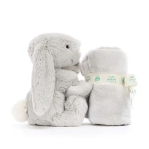 Baby Bashful Kanin, Silver Nusseklud*Jellycat Store