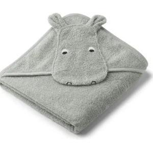 Babyhandklaede | Hippo Dove Blue Shop Her | All About Kids*Liewood Sale