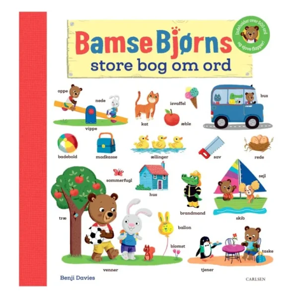 Bog Bamse Bjorns Store Bog Om Ord*Carlsen Clearance