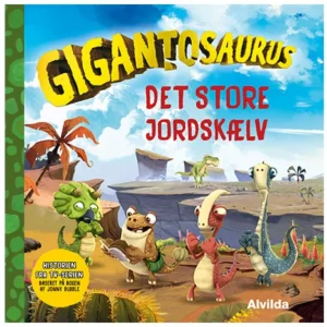 Bog Gigantosaurus - Det Store Jordskaelv*Alvilda Shop