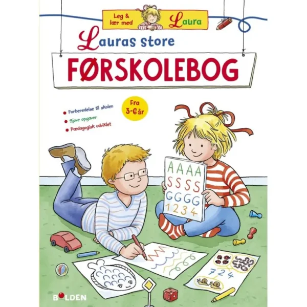 Bog Lauras Store Forskolebog*Forlaget Bolden Clearance