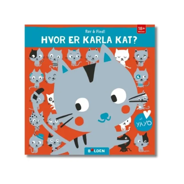 Bog Ror Og Find! Karla Kat*Forlaget Bolden Hot