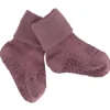 Bambus Non-Slip Sokker 6-12Mdr. - Misty Plum*GoBabyGo Online