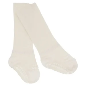 Bambus Non-Slip Sokker 1-2Ar - Off White*GoBabyGo Outlet