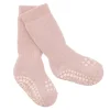 Bomuld Non-Slip Sokker 3-4Ar - Dusty Rose*GoBabyGo Shop