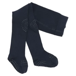 KravleStrømpebukser 6-12Mdr. - Navy Blue*GoBabyGo Flash Sale