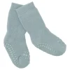 Non-Slip Sokker 2-3Y Dusty Blue*GoBabyGo Hot