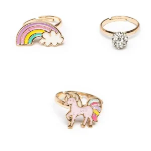 3Pk Unicorn Rainbow Rings*Great Pretenders Cheap