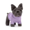 Sweater Fransk Bulldog, Lilla 19 Cm*Jellycat Cheap