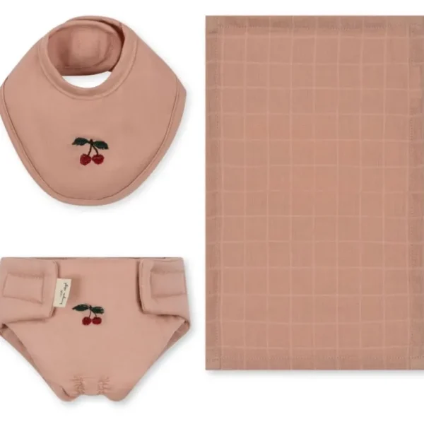 Konges Slojd Doll Nursery Set, Mahogany Rose*Konges sløjd Flash Sale