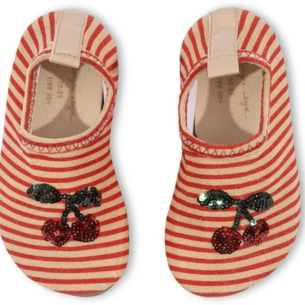 Konges Slojd Jade Badesko Str.30-31, Glitter Stripe*Konges sløjd Clearance