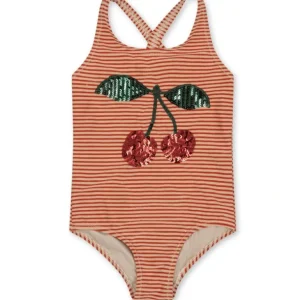 Konges Slojd Jade Swimsuit Str.2 Ar, Glitter Stripe*Konges sløjd Best