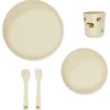 Konges Slojd Pla Dinner Set, Lemon*Konges sløjd Outlet