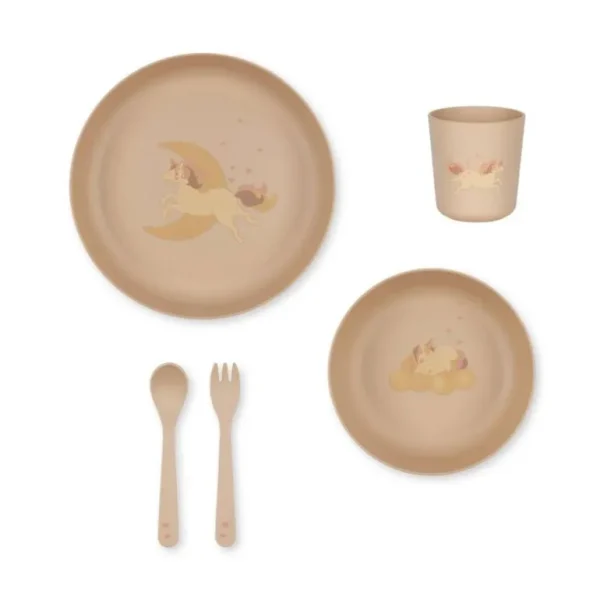 Konges Slojd Pla Dinner Set, Unicorn*Konges sløjd Hot