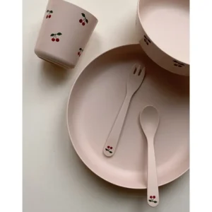 Konges Slojd Pla Dinner Set, Cherry*Konges sløjd Online