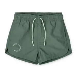 Aiden Badeshorts Str.7Ar, Garden Green*Liewood Discount