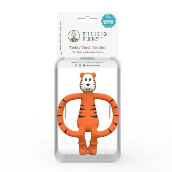 Teething Teddy Tiger*Matchstick Monkey Flash Sale