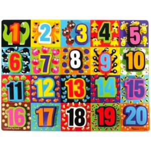 Melissa&Doug Jumbo Numbers Chunky Puzzle*Melissa & Doug Clearance