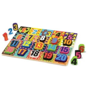 Melissa&Doug Jumbo Numbers Chunky Puzzle*Melissa & Doug Clearance