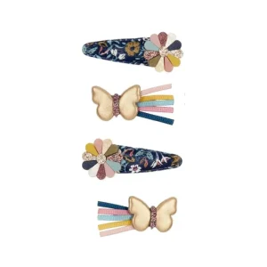 - 4 Harclips - Butterfly Winter Flora*Mimi & Lula Flash Sale