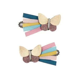 - 2 Harclips - Lucia Butterfly Winter Flora*Mimi & Lula Discount