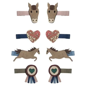 8 Harclips - Mini Pony Club - Horse And Hound*Mimi & Lula Outlet