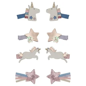 8 Harclips - Mini Unicorn*Mimi & Lula Outlet