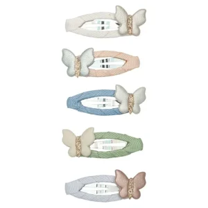 5 Harspaender - Mini Pastel Butterfly*Mimi & Lula Clearance