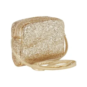 Skuldertaske Guld Glitter*Mimi & Lula Shop