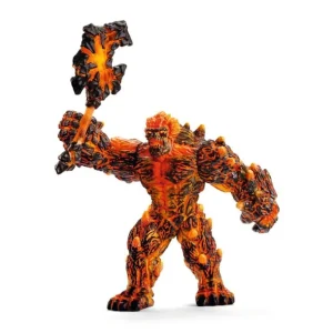 Lava Golem With Weapon*Schleich Outlet