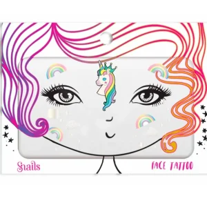 Face Tattoo, Unicorn*Snails Fashion