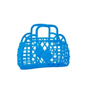 Mini Retro Basket, Royal Blue*Sun Jellies Store