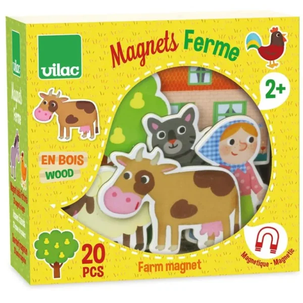 Traemagneter | Motiver Fra Bondega Rden Kob Nu | All About Kids*Vilac Store