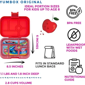 Original 6 Rum, Red/Race*Yumbox Cheap