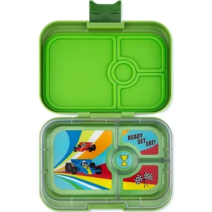 Panino 4 Rum, Green/Race Cars*Yumbox Clearance